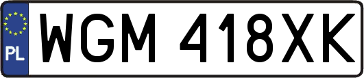 WGM418XK