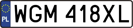 WGM418XL