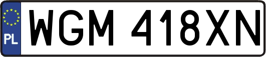 WGM418XN