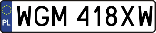 WGM418XW