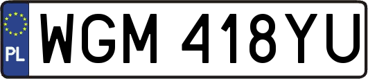 WGM418YU