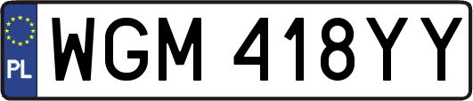 WGM418YY