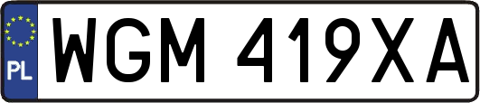 WGM419XA