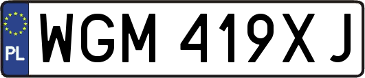 WGM419XJ