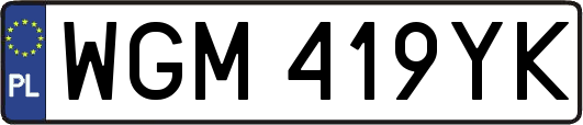 WGM419YK