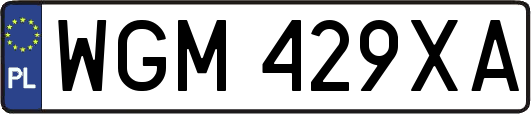 WGM429XA