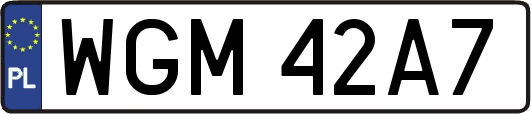 WGM42A7