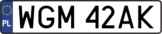 WGM42AK