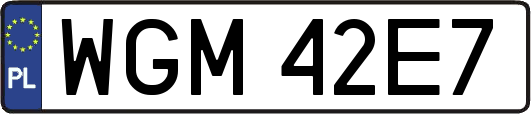 WGM42E7