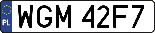 WGM42F7