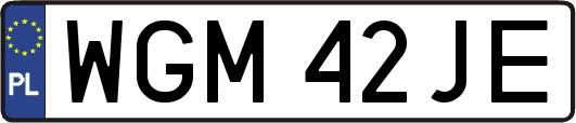 WGM42JE
