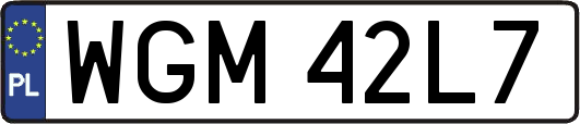 WGM42L7