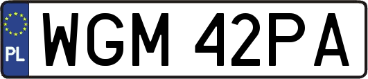 WGM42PA