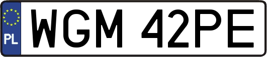 WGM42PE