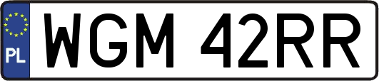 WGM42RR