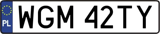 WGM42TY