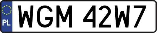 WGM42W7