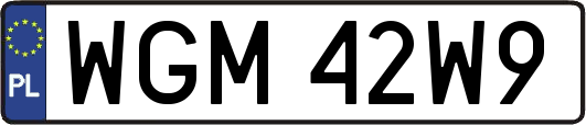 WGM42W9