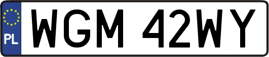 WGM42WY