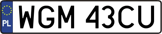 WGM43CU