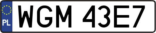 WGM43E7