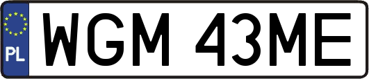 WGM43ME