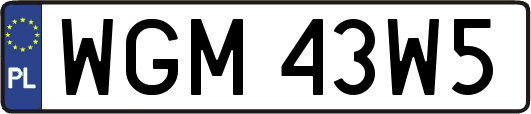 WGM43W5