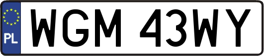 WGM43WY