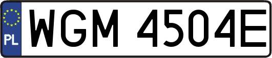 WGM4504E