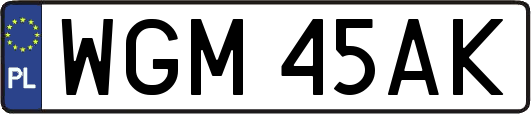 WGM45AK