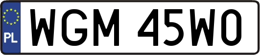 WGM45W0