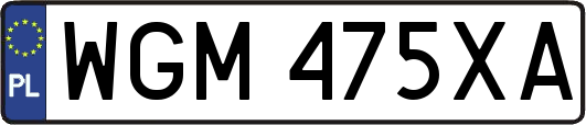 WGM475XA