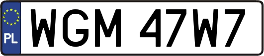 WGM47W7