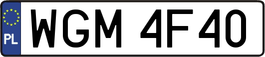 WGM4F40