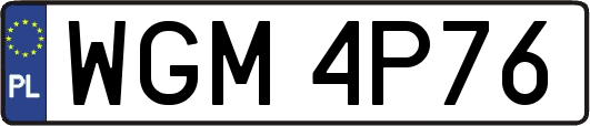 WGM4P76