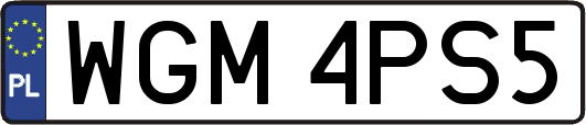 WGM4PS5
