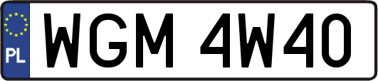 WGM4W40