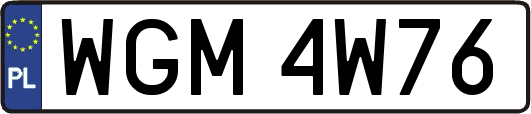 WGM4W76