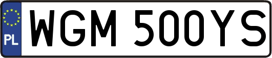 WGM500YS