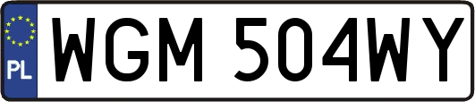WGM504WY