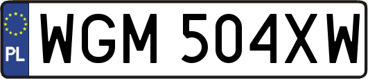 WGM504XW