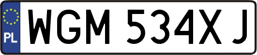 WGM534XJ