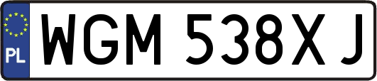 WGM538XJ