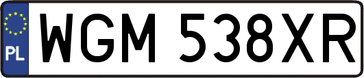 WGM538XR
