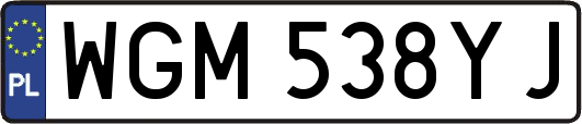 WGM538YJ