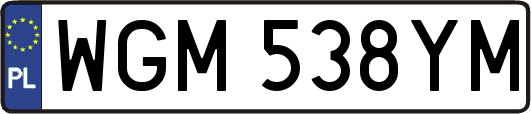 WGM538YM