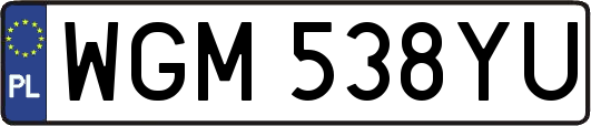 WGM538YU