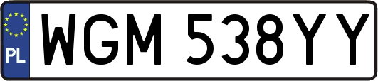 WGM538YY