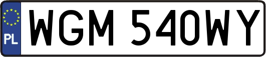 WGM540WY
