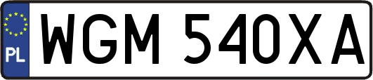 WGM540XA